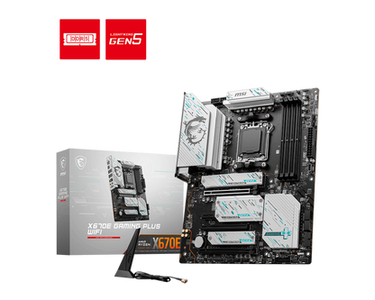 MSI X670E GAMING PLUS WIFI DDR5 MOTHERBOARD