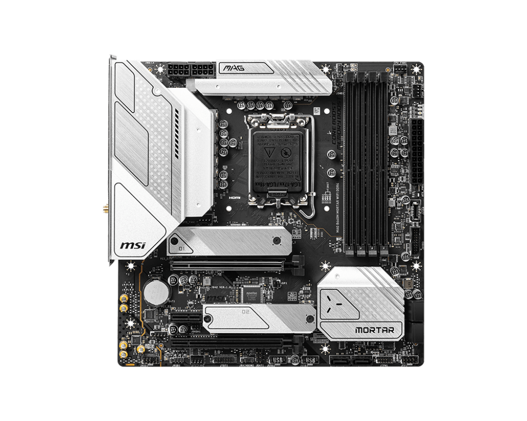 MSI MAG B660M MORTAR WIFI DDR4 INTEL LGA1700 MOTHERBOARD