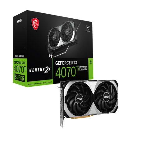 MSI GeForce RTX 4070 Ti Super Ventus 2X 16GB Nvidia Graphic Card