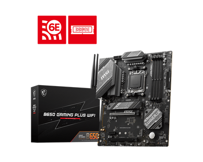 MSI B650 GAMING PLUS WIFI AMD AM5 MOTHERBOARD
