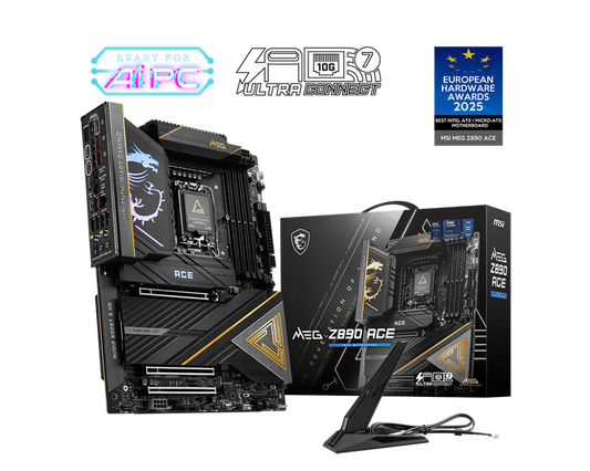 MSI MEG Z890 ACE LGA1851 ATX MOTHERBOARD