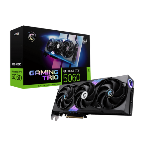 MSI GeForce RTX 5060 Gaming Trio OC 8GB Nvidia Graphic Card