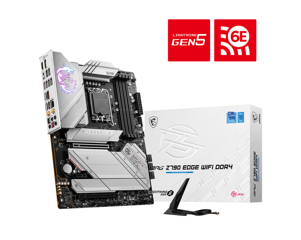 MSI MPG Z790 EDGE WIFI DDR4 INTEL LGA1700 MOTHERBOARD