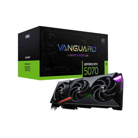 MSI GeForce RTX 5070 Vanguard SOC Launch Edition 12GB Nvidia Graphic Card