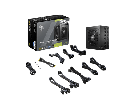 MSI MAG A750GL PCIE5 II Power Supply