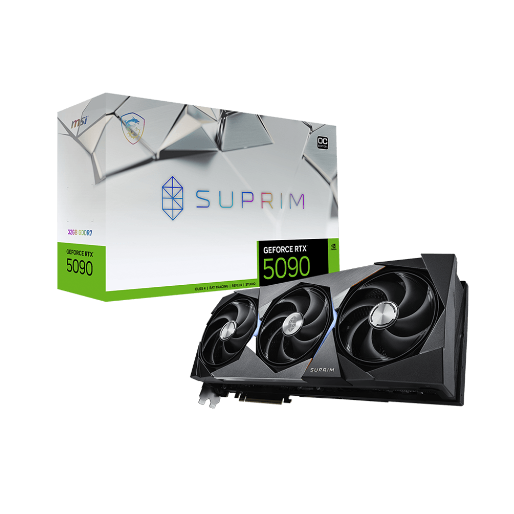 MSI GeForce RTX 5090 Suprim OC 32GB Nvidia Graphic Card