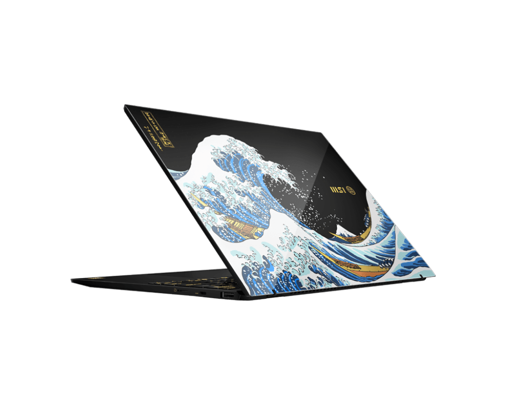 MSI PRESTIGE 13 AI+ UKIYOE EDITION A2VMG-208IN BLACK/CORE ULTRA 5 226V/UMA//16GB/1TB/IPS-LEVEL 2.8K 13.3(OLED)/W/SLEEVE BAG-OFFICE 2024+M365/SINGLE (GOLD)