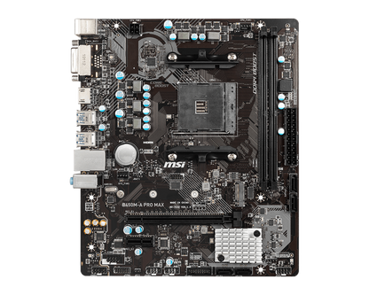 MSI B450M-A PRO MAX AMD AM4 MOTHERBOARD