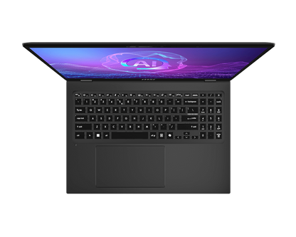 MSI PRESTIGE 16 AI EVO B2HMG-209IN INTEL CORE ULTRA 9 285H/LPDDR5 32GB/1TB NVME PCIE SSD INTEL ARC GRAPHICS/WINDOWS11 HOME/4 CELL, 99WHR/X/OFFICE + M365/MSI BAG/2 YEAR WARRANTY TERM