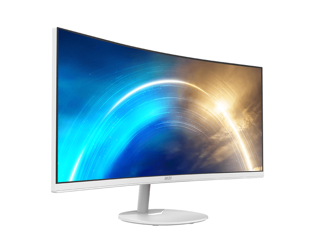 MSI PRO MP341CQW 34- INCH 2K UWQHD MONITOR WHITE