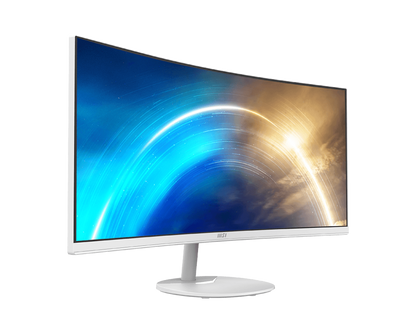 MSI PRO MP341CQW 34- INCH 2K UWQHD MONITOR WHITE