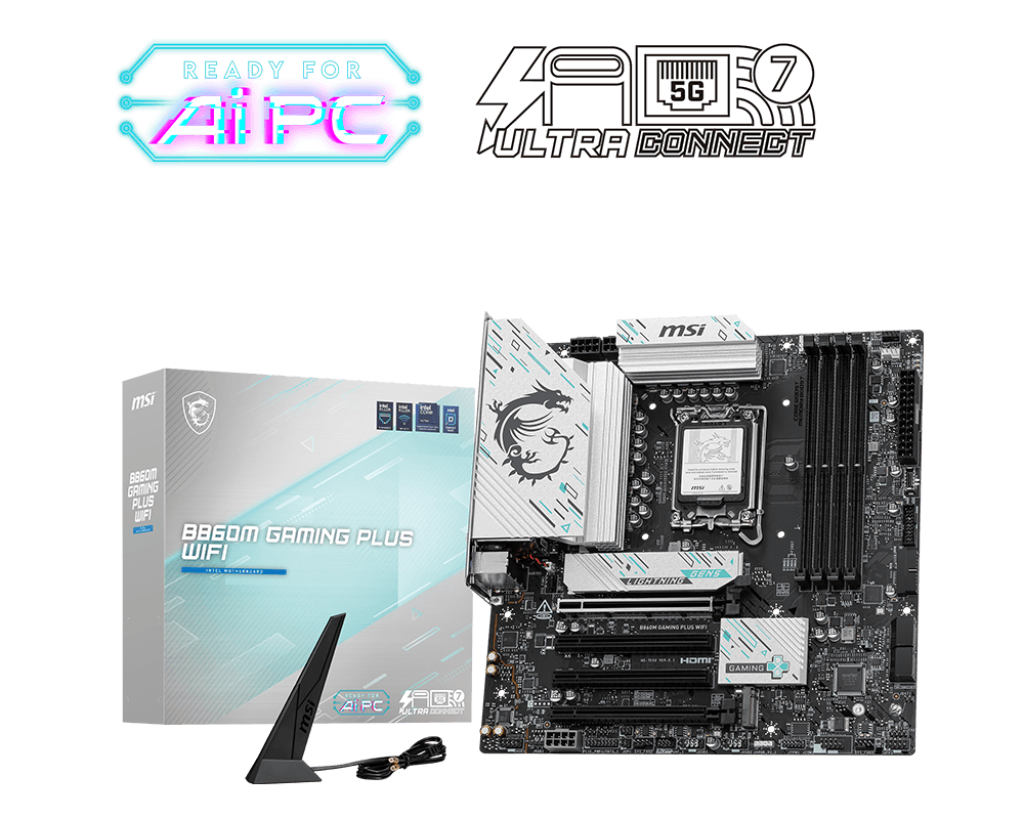 MSI B860M GAMING PLUS WIFI MOTHERBOARD