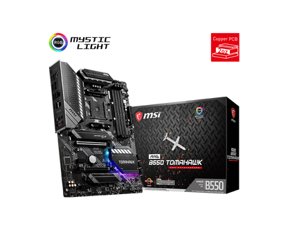 MSI MAG B550 TOMAHAWK AMD AM4 MOTHERBOARD