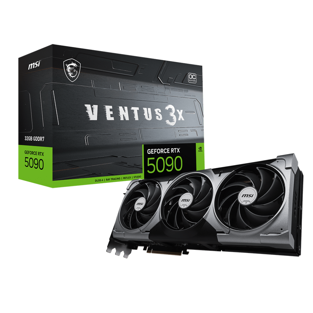 MSI GeForce RTX 5090 Ventus 3X OC 32GB Nvidia Graphic Card