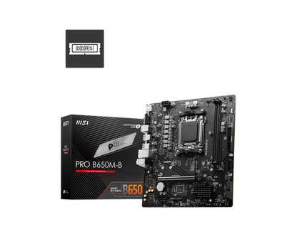 MSI PRO B650M-B MOTHERBOARD, MICRO-ATX