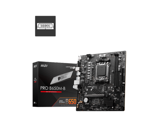 MSI PRO B650M-B MOTHERBOARD, MICRO-ATX