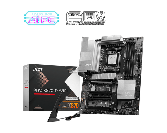 MSI PRO X870-P WIFI AM5 DDR5 MOTHERBOARD