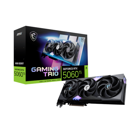 MSI GeForce RTX 5060 Ti Gaming Trio OC 8GB Nvidia Graphic Card