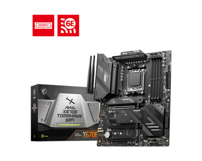MSI MAG X670E TOMAHAWK WIFI AMD AM5 MOTHERBOARD