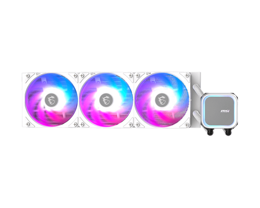 MSI MAG CORELIQUID A13 360 ARGB CPU LIQUID COOLER (WHITE)
