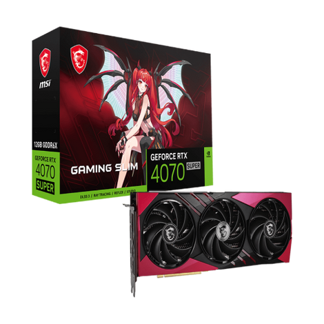 MSI GeForce RTX 4070 Super Gaming Slim MLG 12GB Nvidia Graphic Card