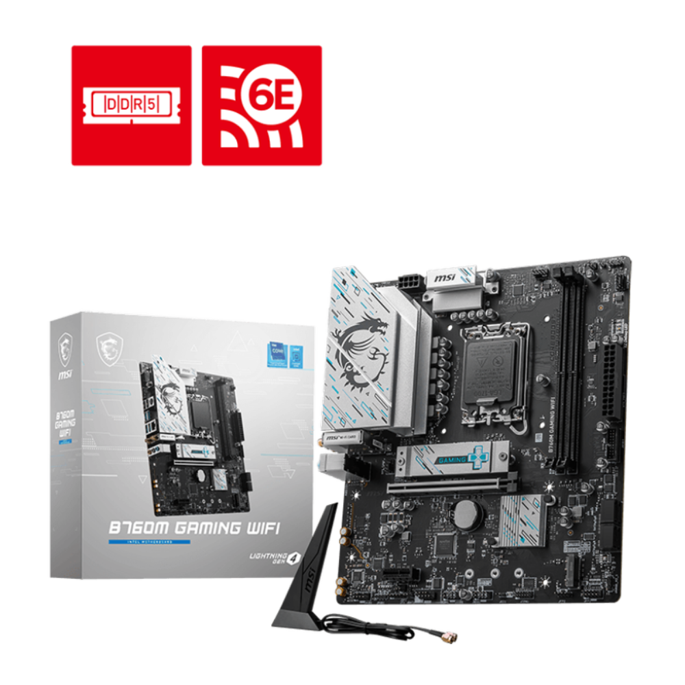 MSI B760M Gaming Wifi DDR5 Intel Motherboard