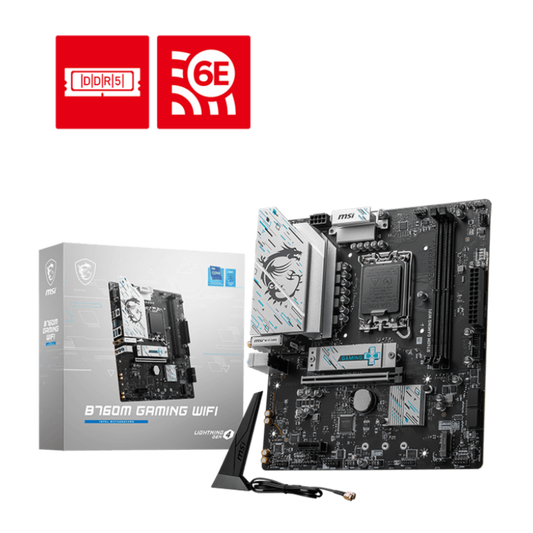 MSI B760M Gaming Wifi DDR5 Intel Motherboard