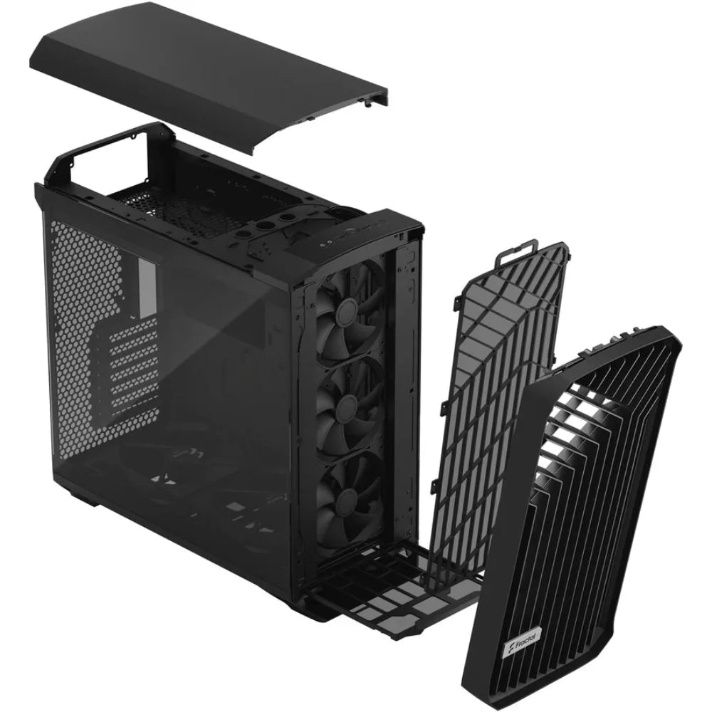 FRACTAL DESIGN Torrent Light Tint EATX Mid Tower Cabinet ( Black )