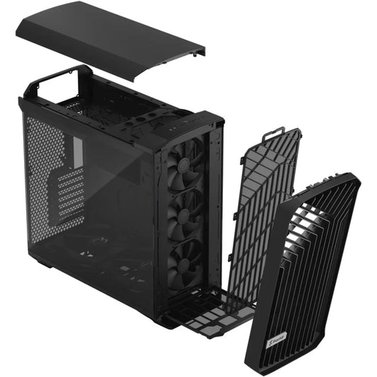 FRACTAL DESIGN Torrent Light Tint EATX Mid Tower Cabinet ( Black )