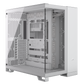 CORSAIR 6500X ATX Mid Tower Dual Chamber Cabinet (White)