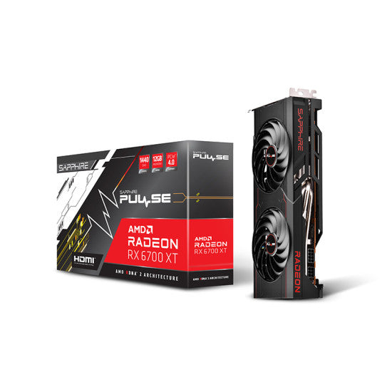 SAPPHIRE Radeon RX 6700 XT Pulse Gaming OC 12GB AMD Graphic Card