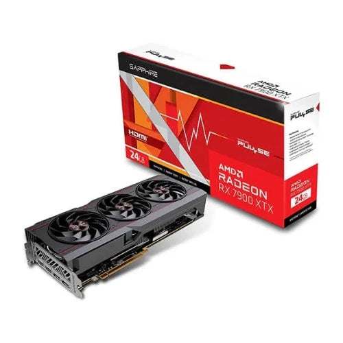 SAPPHIRE Radeon Pulse RX 7900 XTX 24GB AMD Graphic Card