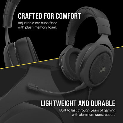 CORSAIR HS50 PRO STEREO BLUE GAMING HEADSET