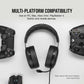 CORSAIR HS50 PRO STEREO BLUE GAMING HEADSET