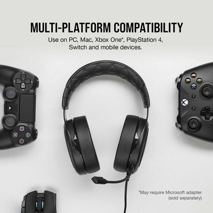 CORSAIR HS50 PRO STEREO BLUE GAMING HEADSET