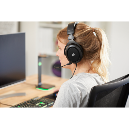 CORSAIR HS50 PRO STEREO BLUE GAMING HEADSET