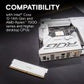 CRUCIAL PRO OVERCLOCKING 16GB DDR5-6000 UDIMM CL36 WHITE RAM CP16G60C36U5W