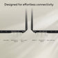 ASUS Zenbook Duo, Dual Screen AI Laptop, Intel Core Ultra 7 355 32GB, 1TB, Intel Graphics, 35.56 cm (14) OLED Touch 3K, Windows 11 Home, Office Home 2024 + M365 Basic (1 Year Validity) UX8407AA-SN183WS