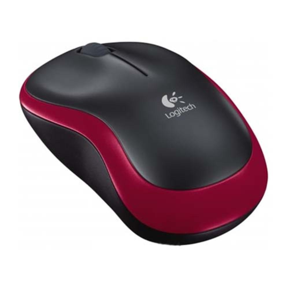 LOGITECH M185 Wireless Ambidextrous Gaming Mouse ( 910-002503 ) ( 1000DPI / 3 Macro Buttons ) ( Red )