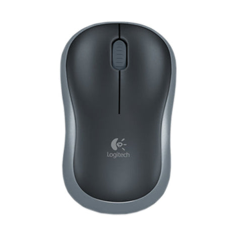 LOGITECH M185 Wireless Ambidextrous Gaming Mouse ( M185-GREY ) ( 1000DPI / 3 Macro Buttons ) ( Grey )