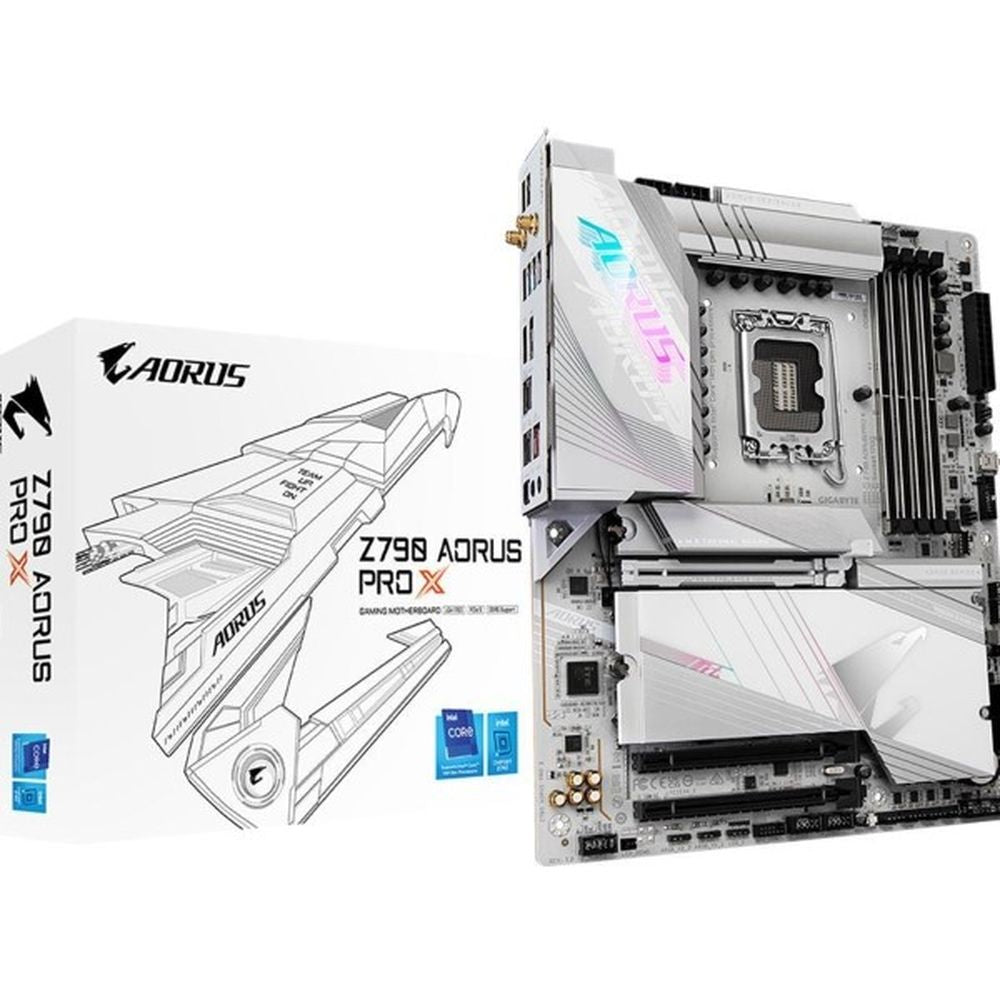 GIGABYTE Z790 Aorus Pro X DDR5 Intel Motherboard (White)