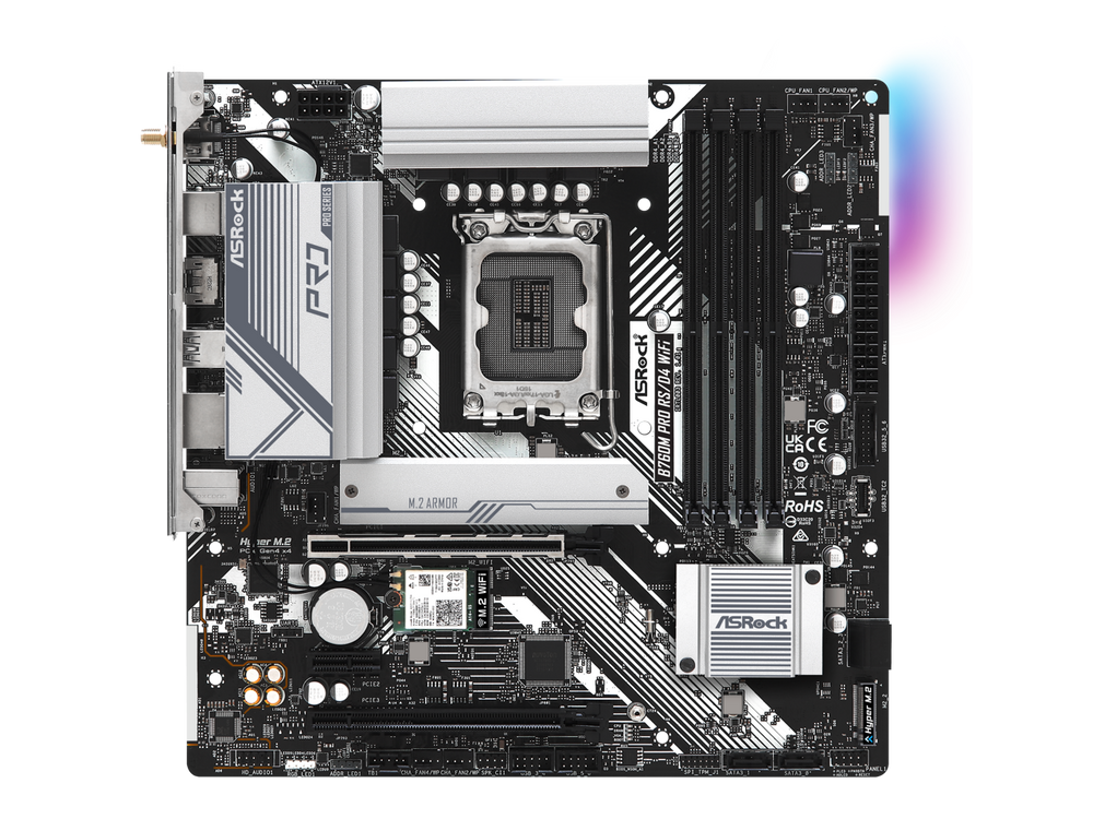 ASROCK B760M Pro RS/D4 Wifi DDR4 Intel Motherboard