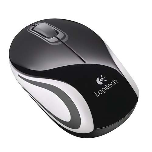 LOGITECH M187 Wireless Ambidextrous Gaming Mouse ( 910-005371 ) ( 1000DPI / 3 Macro Buttons ) ( Black )