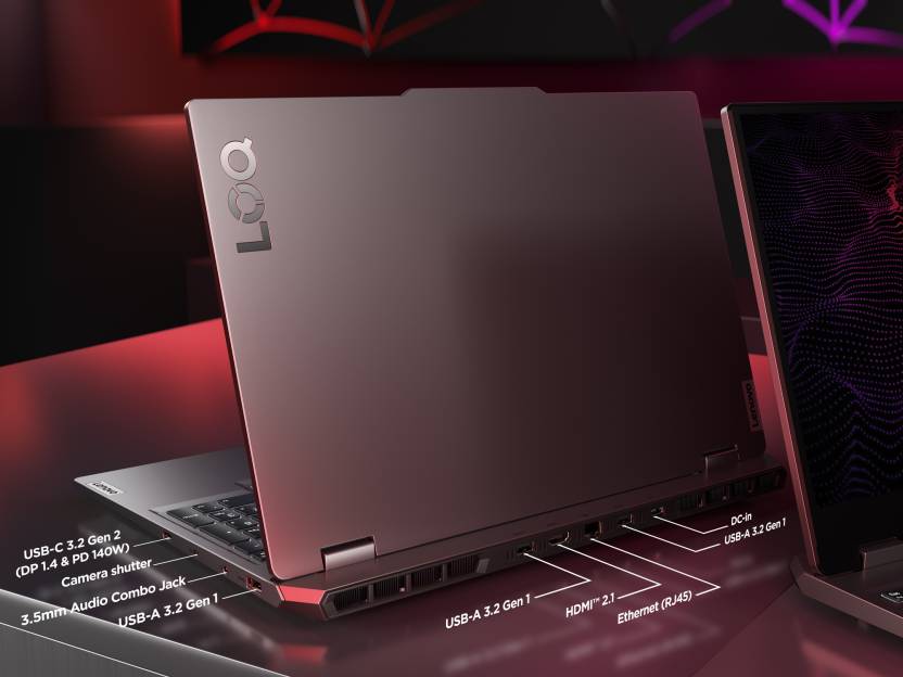 LENOVO LOQ AMD RYZEN 7 OCTA CORE 8845HS - (16 GB/512 GB SSD/WINDOWS 11 HOME/6 GB GRAPHICS/NVIDIA GEFORCE RTX 4050) 15AHP9 GAMING LAPTOP (15.6 INCH, LUNA GREY, 2.38 KG, WITH MS OFFICE)