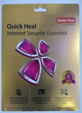 QUICK HEAL INTERNET SECURITY ESSENTIALS 1USER EMAIL DELIVERY IN 2HRS