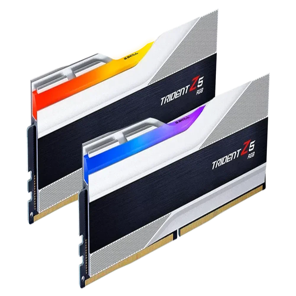 G.SKILL Trident Z5 RGB 64GB (32X2) 6000Mhz DDR5 Ram (White) ( CL30 )