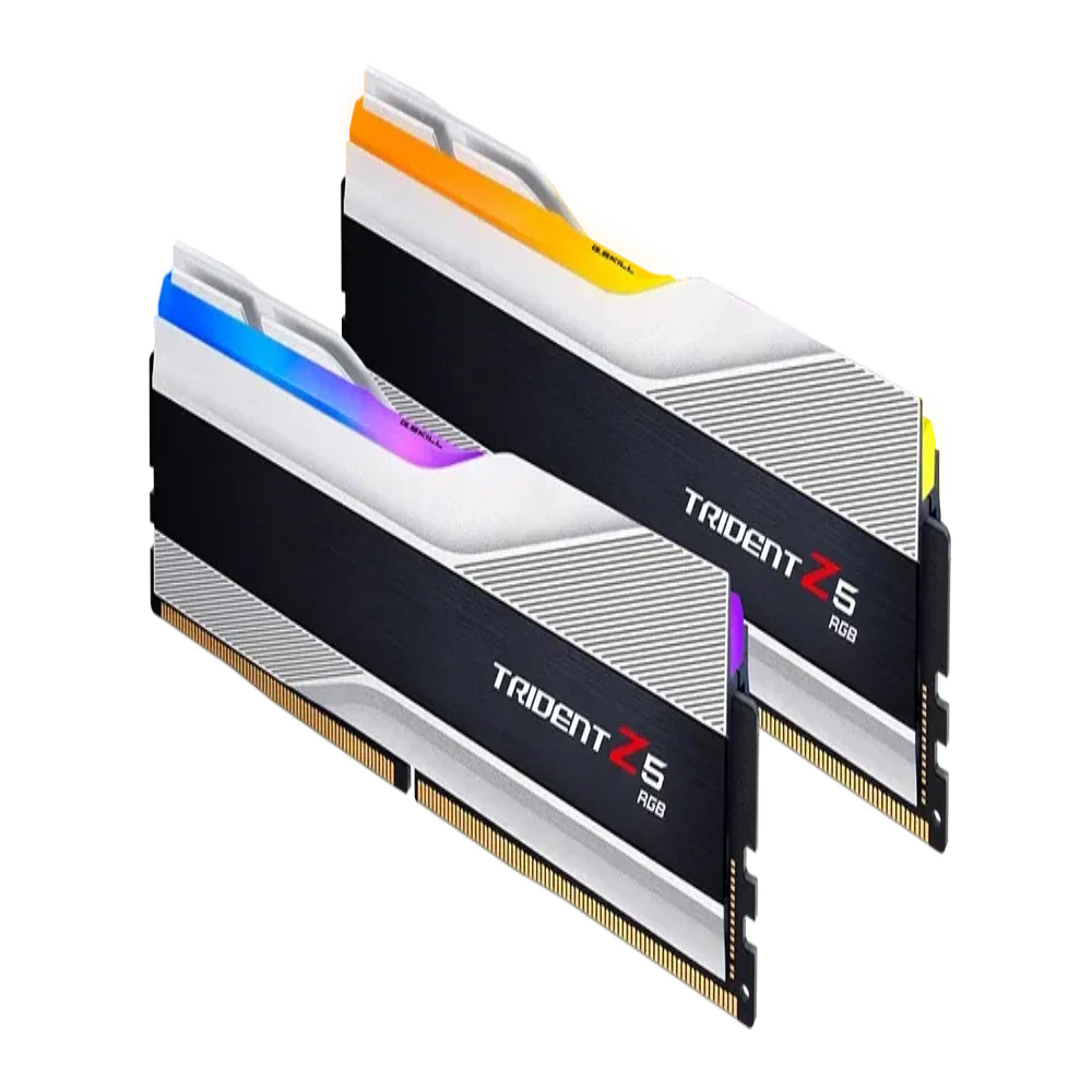 G.SKILL Trident Z5 RGB 64GB (32X2) 6000Mhz DDR5 Ram (White) ( CL30 )