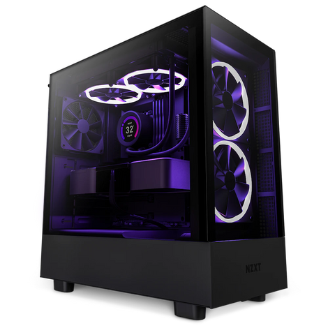NZXT H5 Elite ATX Mid Tower Cabinet (Black)