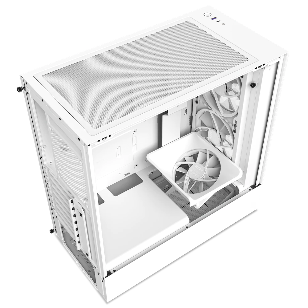 NZXT H5 Elite ATX Mid Tower Cabinet (White)