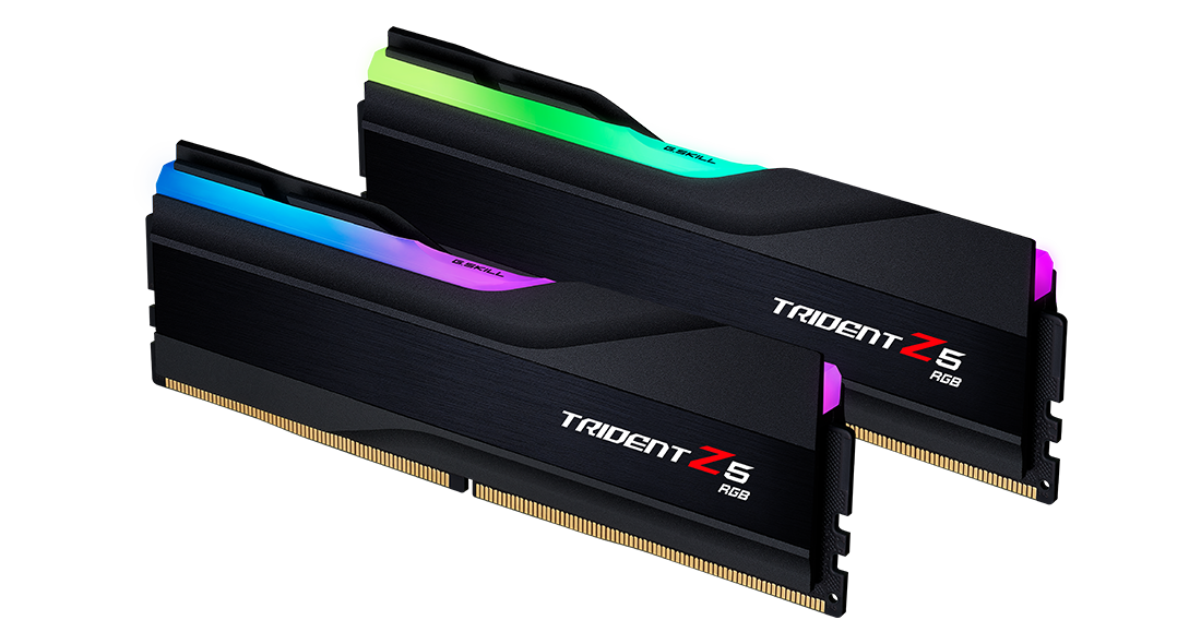 G.SKILL TRIDENT Z5 RGB INTEL XMP 64GB (2*32GB) DDR5 6000 MHZ CL36 F56000J3636F32GX2-TZ5RK RAM
